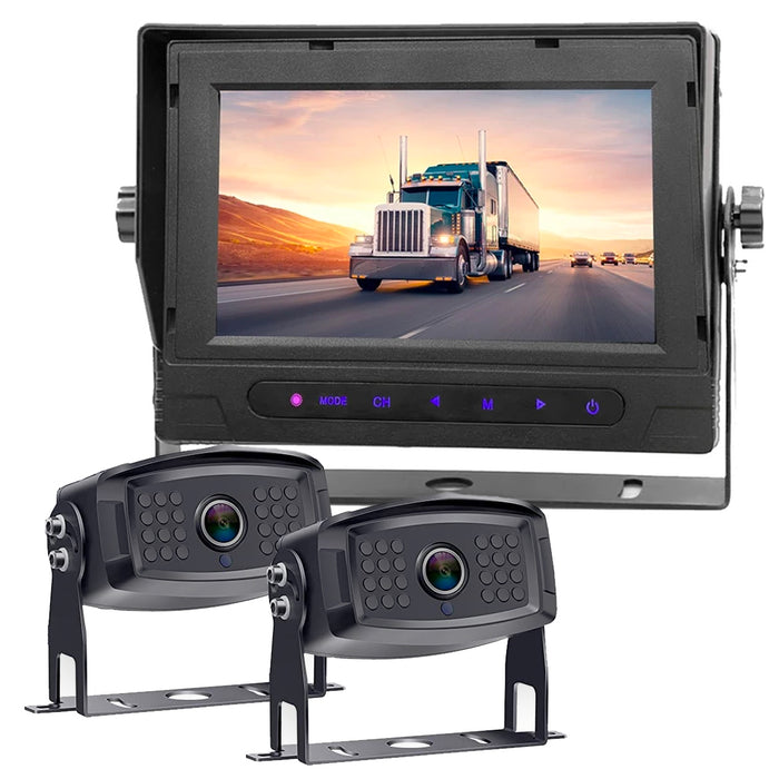 EagleEye Agri Cam Waterproof Wireless Backup Cam System w/Waterproof IP67 7" LCD