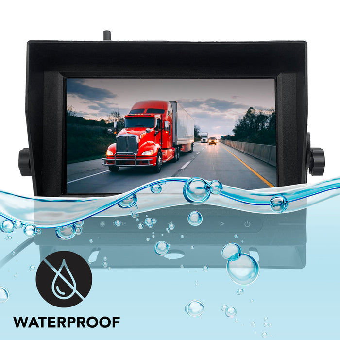 EagleEye Agri Cam Waterproof Wireless Backup Cam System w/Waterproof IP67 7" LCD