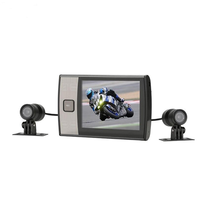 MotoProCam Dual Camera WiFi 1080P Motorcycle DVR Camera System